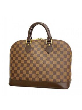 Louis Vuitton Handbag Damier Alma Ebene